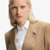 Blazer in Regular-Fit aus meliertem Stretchstoff Blazer in Regular-Fit aus meliertem Stretchstoff