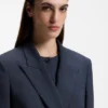 Blazer in Regular-Fit aus melierter Schurwolle Blazer in Regular-Fit aus melierter Schurwolle