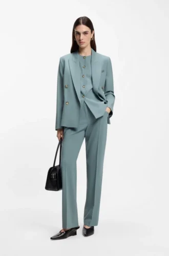 Blazer in Regular-Fit aus Schurwolle