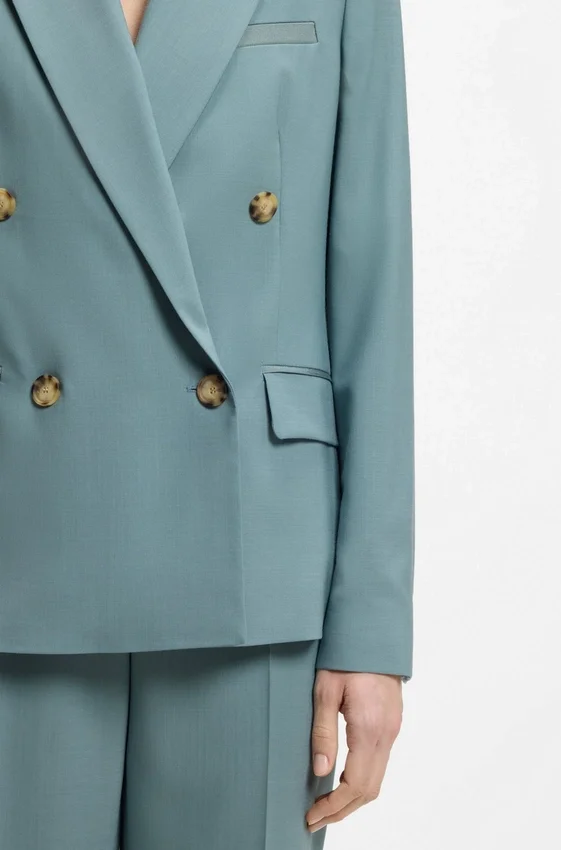 Blazer in Regular-Fit aus Schurwolle Blazer in Regular-Fit aus Schurwolle