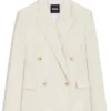 Blazer in Regular-Fit aus Stretch-Baumwolle