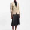 Blazer in Regular-Fit aus Stretch-Jersey