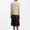 Blazer in Regular-Fit aus Stretch-Jersey