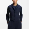 Blazer in Regular-Fit aus Stretch-Stoff