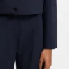 Blazer in Regular-Fit aus Stretch-Stoff