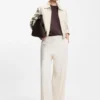 Blazer in Regular-Fit aus weichem Crêpe