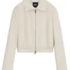 Blazer in Regular-Fit aus weichem Crêpe
