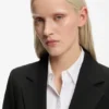Blazer in Regular-Fit mit goldfarbenen Knöpfen