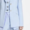 Blazer in Regular-Fit mit goldfarbenen Knöpfen