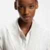Blazer in Regular-Fit mit Nadelstreifen