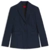 Blazer in Regular-Fit mit Nadelstreifen
