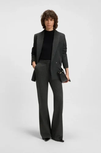 Blazer in Regular-Fit mit verdecktem Verschluss