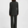 Blazer in Regular-Fit mit verdecktem Verschluss