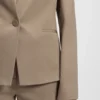Blazer in regulärer Passform mit Metallknopf
