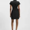 Blazerkleid mit spitzen Revers
