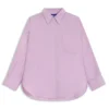 Bluse in Oversize-Passform aus Baumwollpopeline Bluse in Oversize-Passform aus Baumwollpopeline