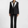 Bluse in Oversize-Passform mit Burnout-Muster