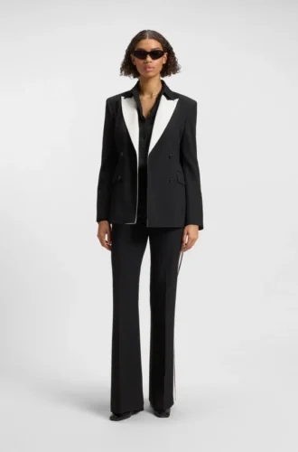 Bluse in Oversize-Passform mit Burnout-Muster