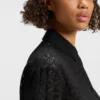 Bluse in Oversize-Passform mit Burnout-Muster