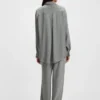Bluse in Oversize-Passform mit Fransen und Logos Bluse in Oversize-Passform mit Fransen und Logos