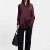 Bluse in Regular-Fit mit Spitzendetails