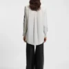 Bluse in Regular-Fit mit Spitzendetails