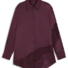 Bluse in Regular-Fit mit Spitzendetails