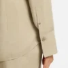 Bluse in Regular-Fit mit verdecktem Verschluss
