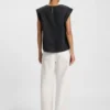 Bluse in regulärer Passform im T-Shirt-Stil