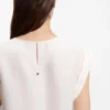 Bluse in regulärer Passform im T-Shirt-Stil