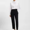 Bluse in Relaxed-Fit aus Baumwollpopeline