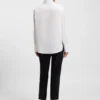 Bluse in Relaxed-Fit aus Baumwollpopeline