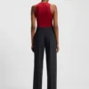 Body mit gestapeltem Logo aus Stretch-Jersey