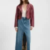 Bodysuit mit Stickmuster und V-Ausschnitt