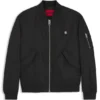 Bomberjacke mit gestapeltem Logo und wasserabweisender Beschichtung