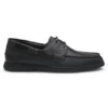 Bootsschuhe aus getrommeltem Leder