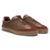 BOSS BY BECKHAM Sneakers aus Leder und Wildleder