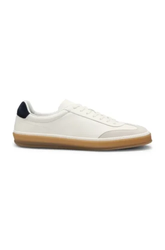 BOSS BY BECKHAM Sneakers aus Leder und Wildleder