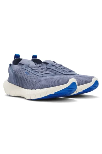 BOSS-MOTION Sneakers mit gestricktem Obermaterial und Lederbesatz