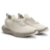 BOSS-MOTION Sneakers mit gestricktem Obermaterial und Lederbesatz