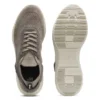 BOSS-MOTION Sneakers mit gestricktem Obermaterial und Lederbesatz