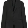 BOSS ONE – Anzugjacke in Regular-Fit aus Serge aus Schurwolle