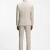 BOSS ONE – Slim-Fit-Anzugjacke aus Schurwoll-Serge