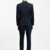 BOSS ONE – Slim-Fit-Anzugjacke aus Schurwoll-Serge