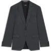 BOSS ONE – Slim-Fit-Anzugjacke aus Schurwoll-Serge