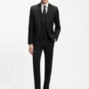 BOSS ONE – Slim-Fit-Weste aus Schurwoll-Serge