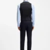 BOSS ONE – Slim-Fit-Weste aus Schurwoll-Serge