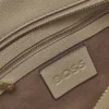 BOSS Revers kleine Ledertasche mit Gürteldetail