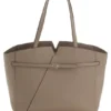 BOSS REVERS Tote-Tasche aus Leder mit Gürteldetail