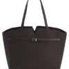 BOSS REVERS Tote-Tasche aus Leder mit Gürteldetail
